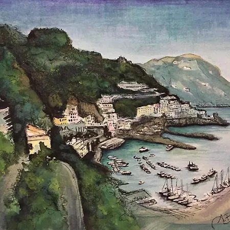 Daire Amalfi, Panorama, Relax & Privacy! *